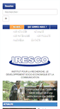 Mobile Screenshot of iresco-cm.org